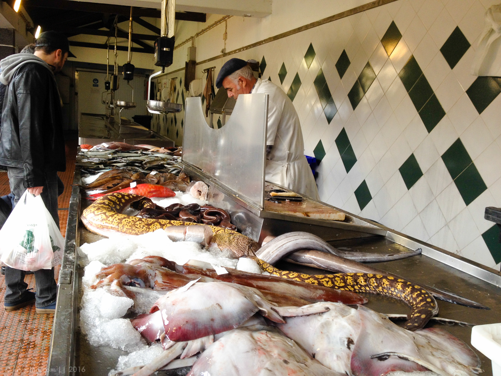 азоры острова еда португалия рыбный рынок фрукты