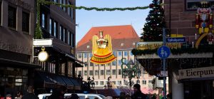 рождественская ярмарка в Нюрнберге, Нюрнберг, Бавария, Рождество