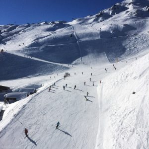 горные лыжи